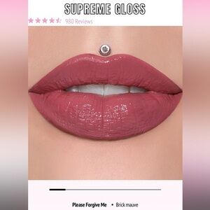 Jeffree Star Supreme Lip Gloss in Please Forgive Me, NEW!